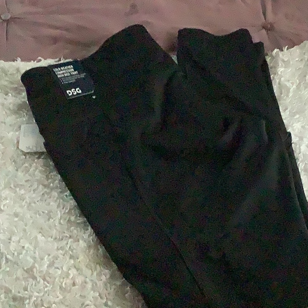- DSG CWC High Rise Tight size xl Pure Black NWT fleece lined